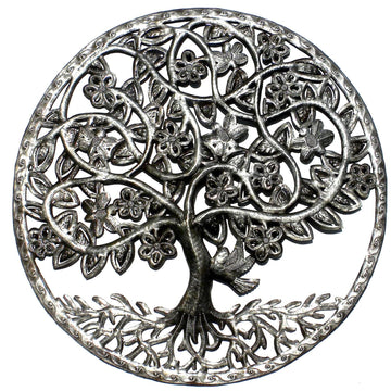 Celtic Spring Tree of Life Steel Wall Art