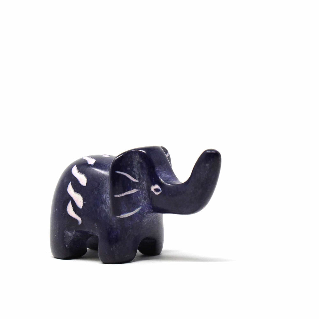 Soapstone Tiny Elephants - Assorted Pack of 5