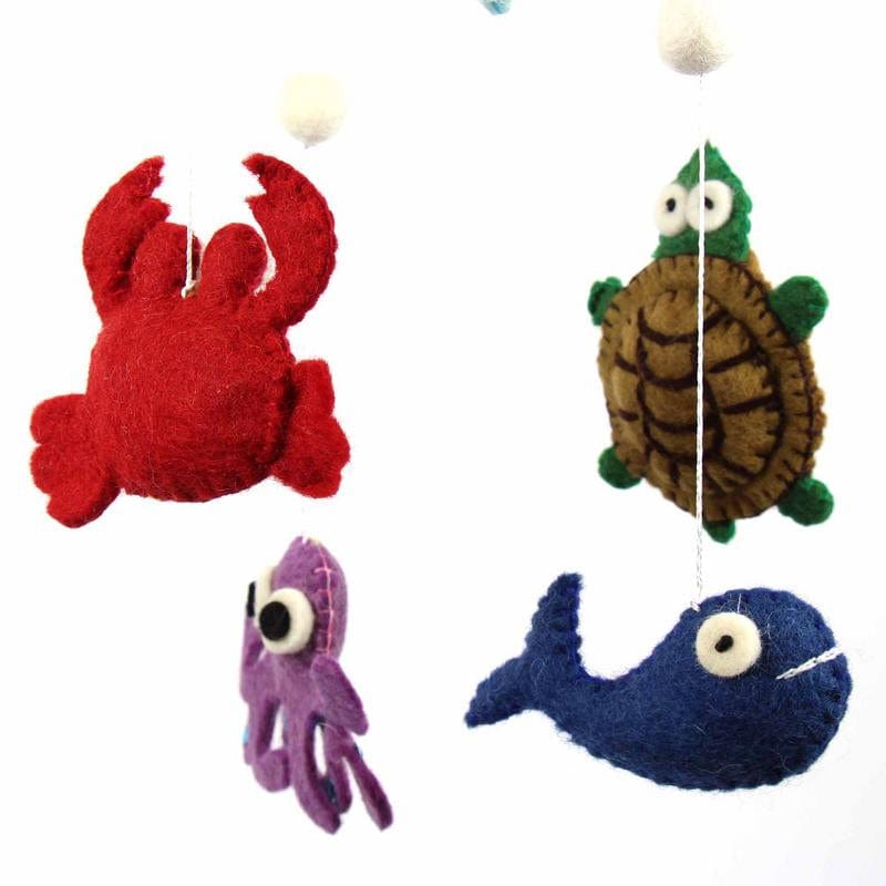 Hand Crafted Felt Deep Sea Mobile