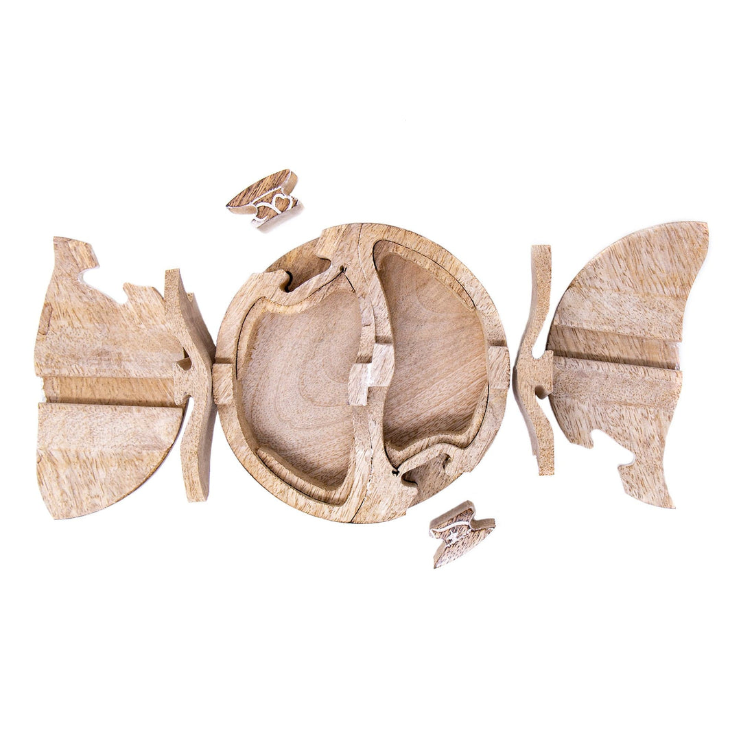 Tree of Life Mango Wood Puzzle Box