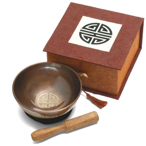 Meditation Bowl and Box: 4'' Longevity