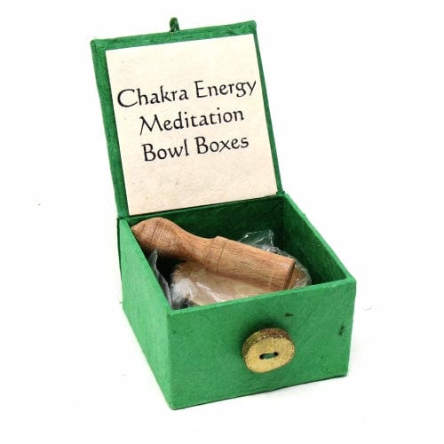 Mini Meditation Bowl Box 2" Heart Chakra