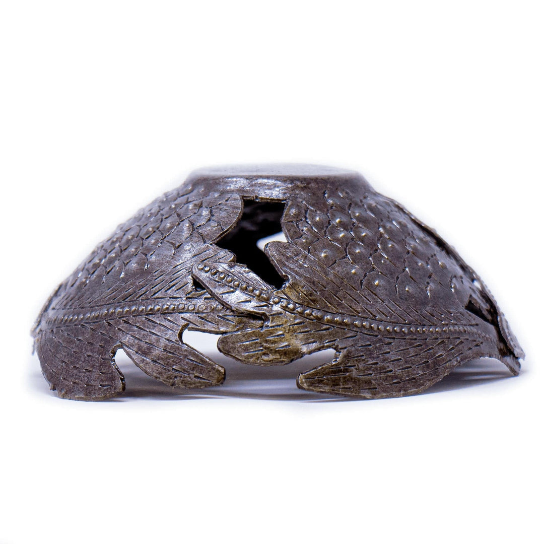 Decorative Drum Art Bowl - Vine