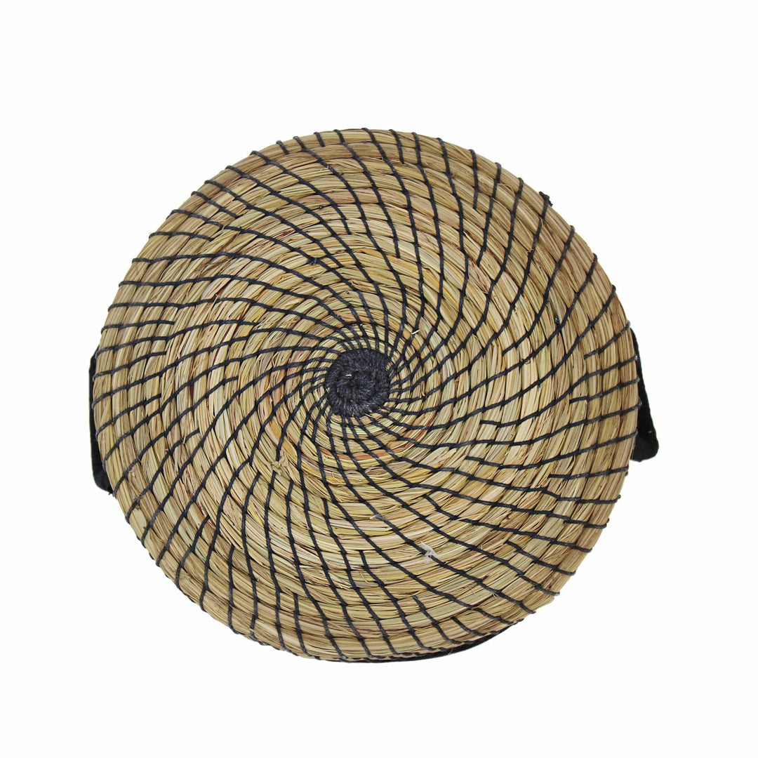 Nested Baskets Black Accents - Set of 3