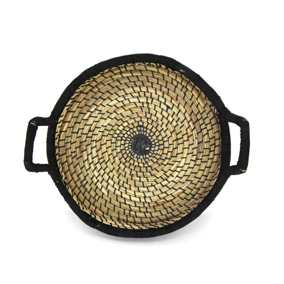 Nested Baskets Black Accents - Set of 3