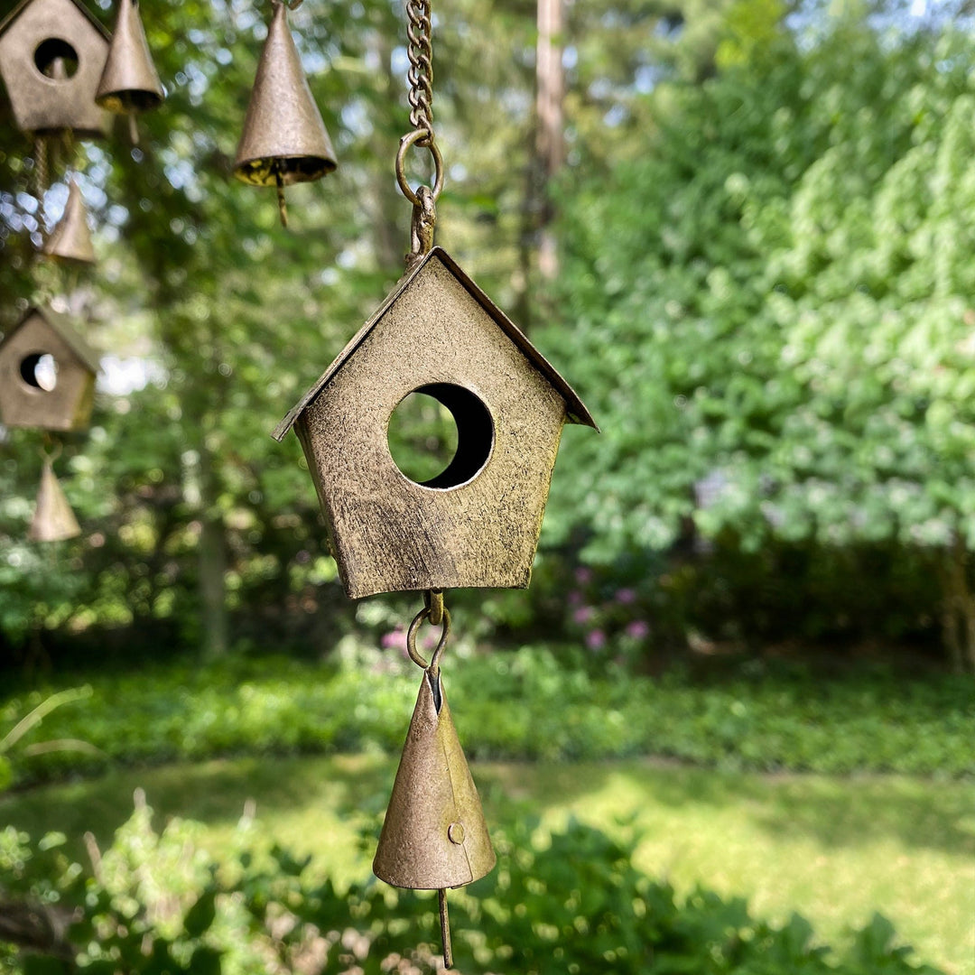 Handcrafted Bird Chime - Recycled Iron