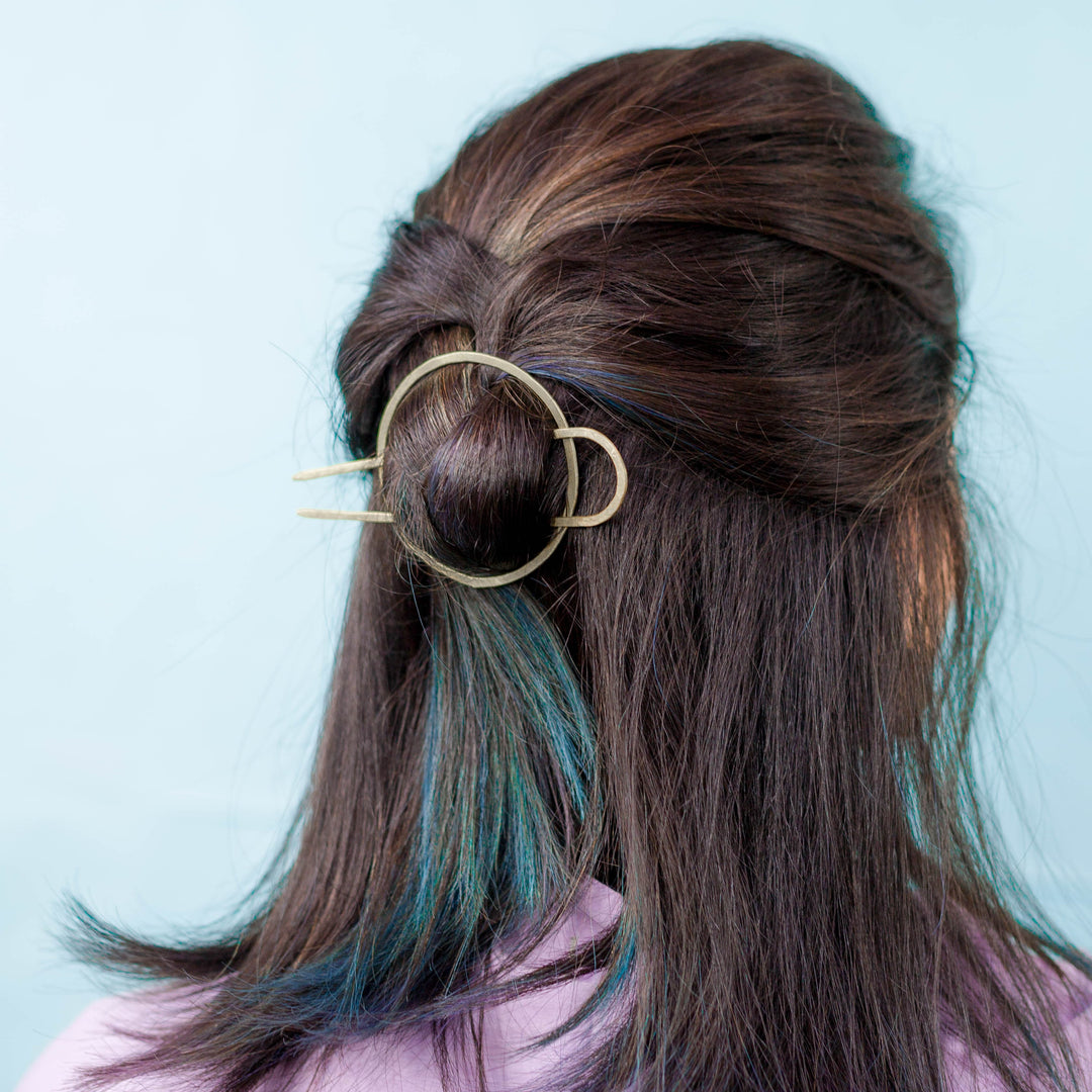 Brass Hair Stick