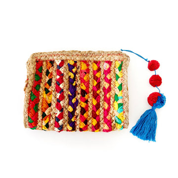 Chindi Makeup Bag w/ Tassle