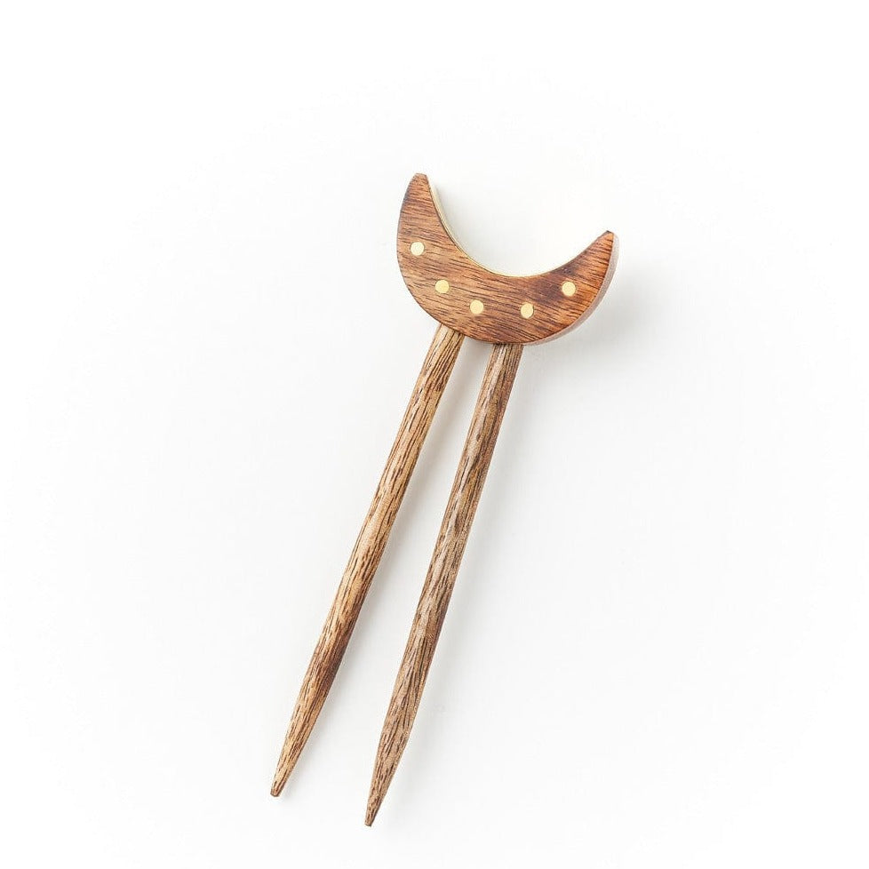 Jyotisha Mango Wood Hair Pin (Add-on)