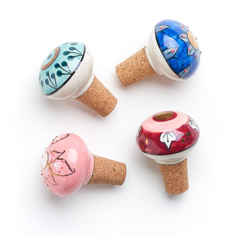 Jalini Wine Bottle Stopper - Assorted
