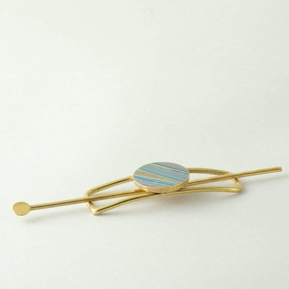 Ria Hair Hoop & Pin - Marble