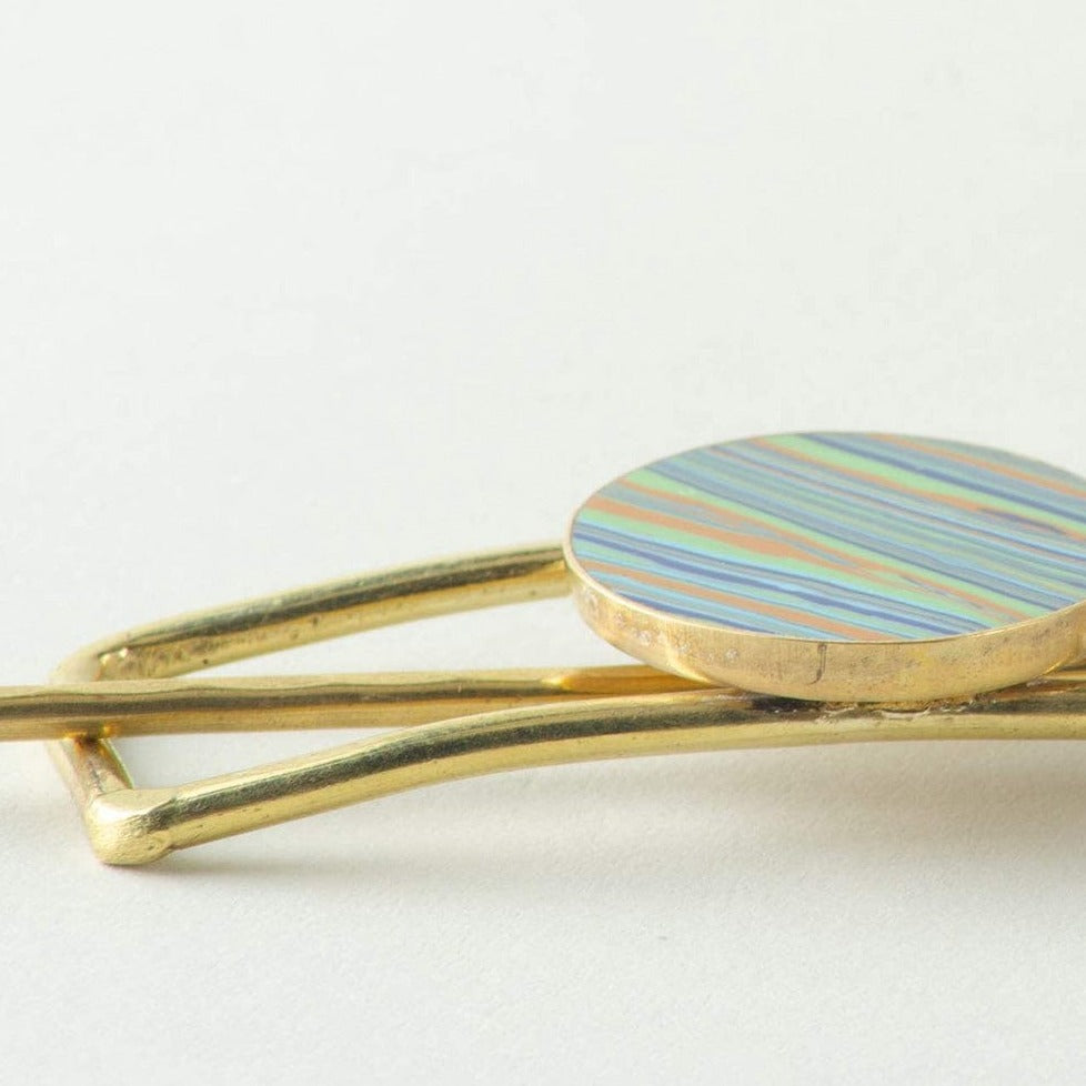 Ria Hair Hoop & Pin - Marble