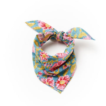 Upcycled Block Print Bandana - Assorted (Add-on)