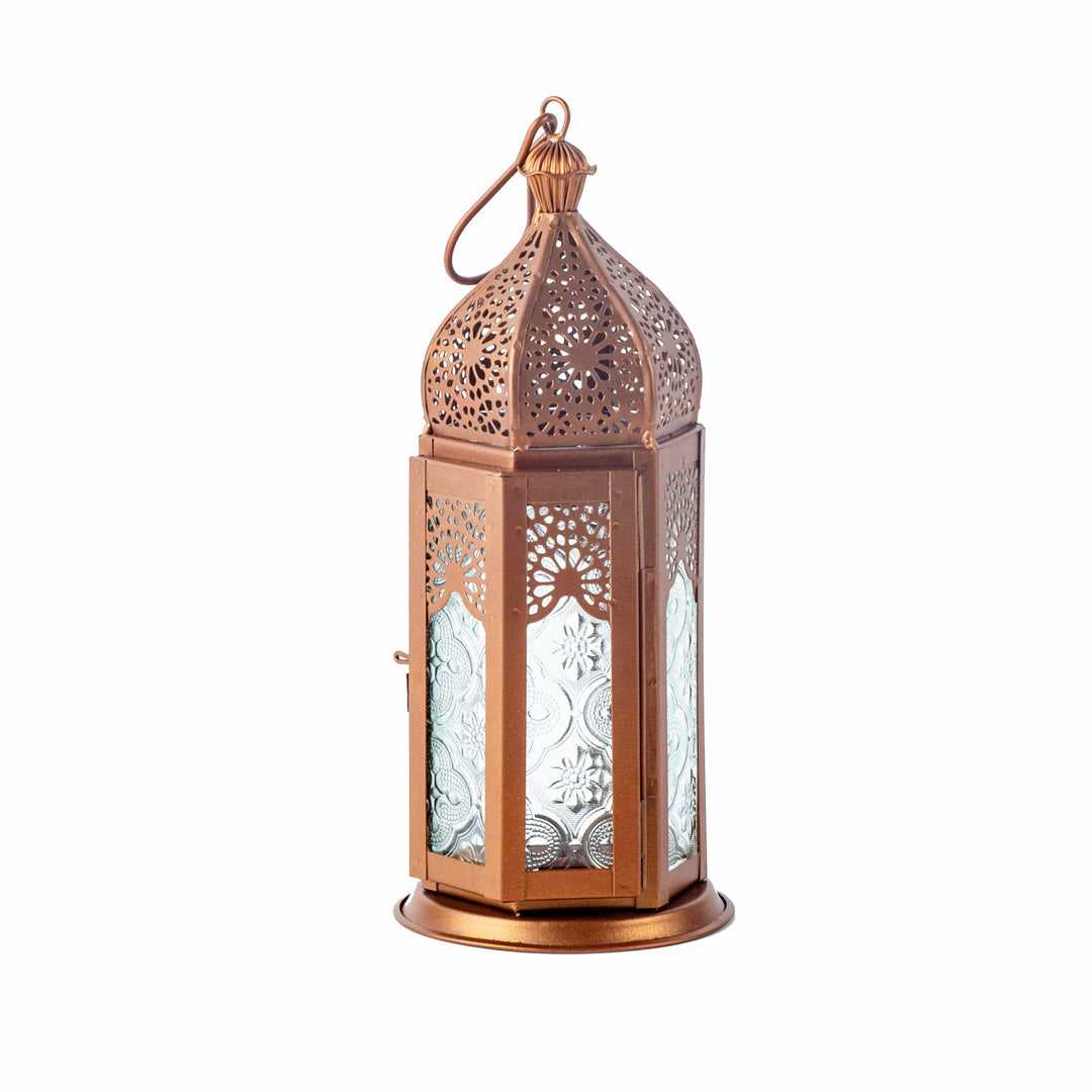 Medium Hanging Lantern - Copper