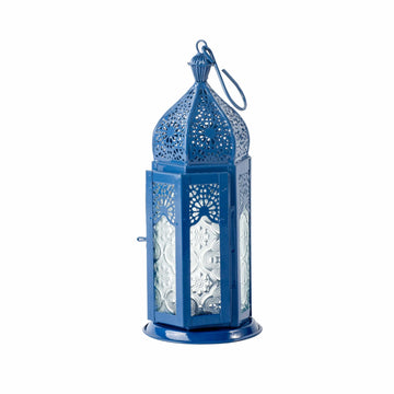 Medium Hanging Lantern - Classic Blue
