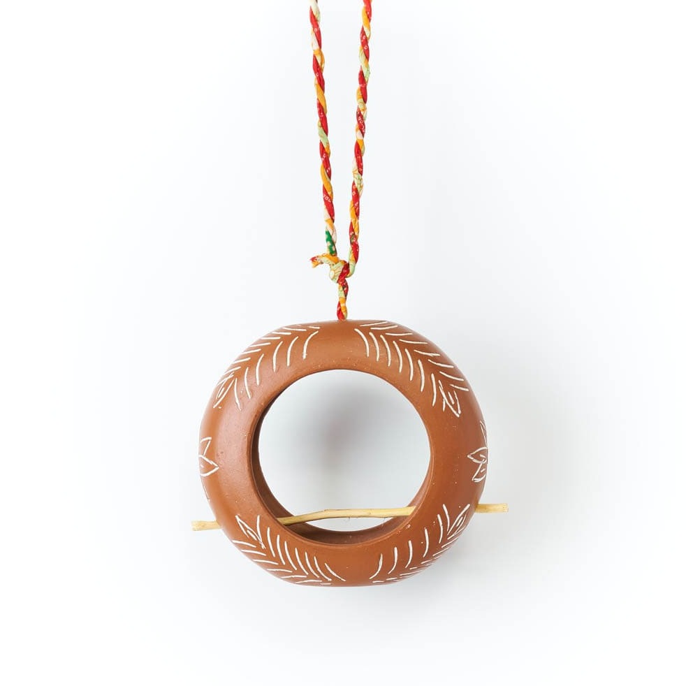 Vasanta Terracotta Bird House (Add-on)