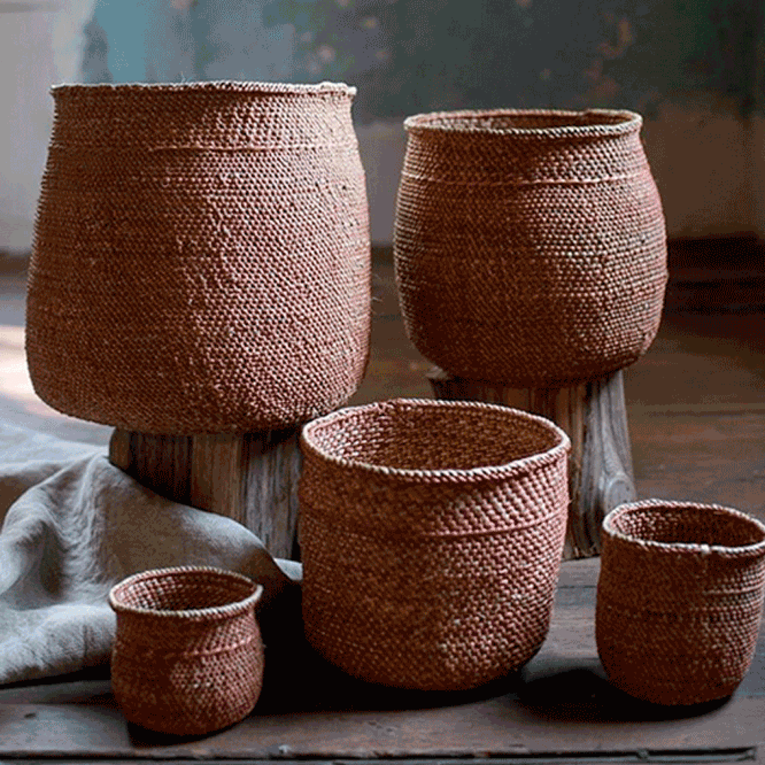 Iringa Large Basket - Auburn