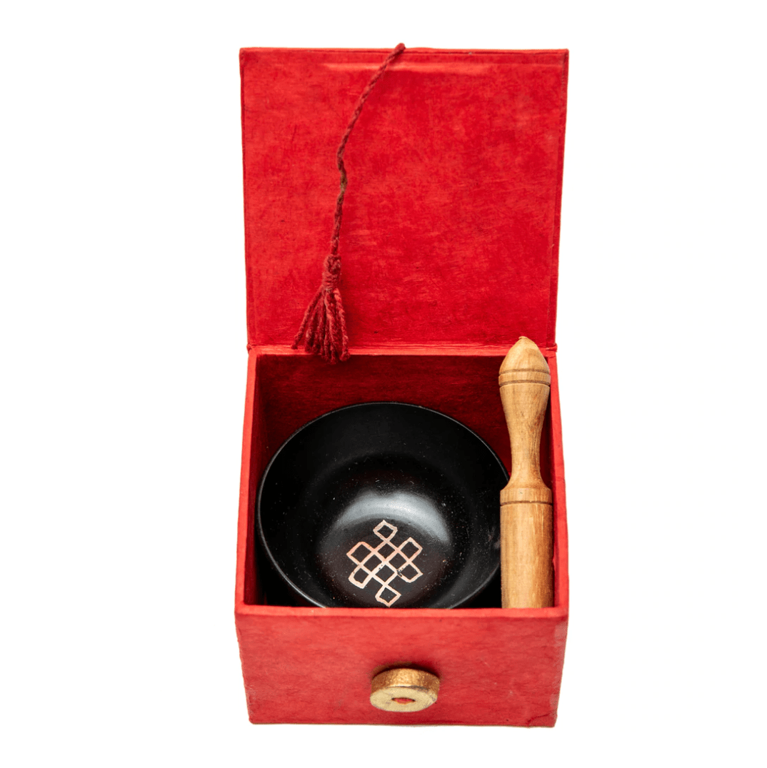 Meditation Bowl Box 3'' Endless Knot - Special Offer 60% Off