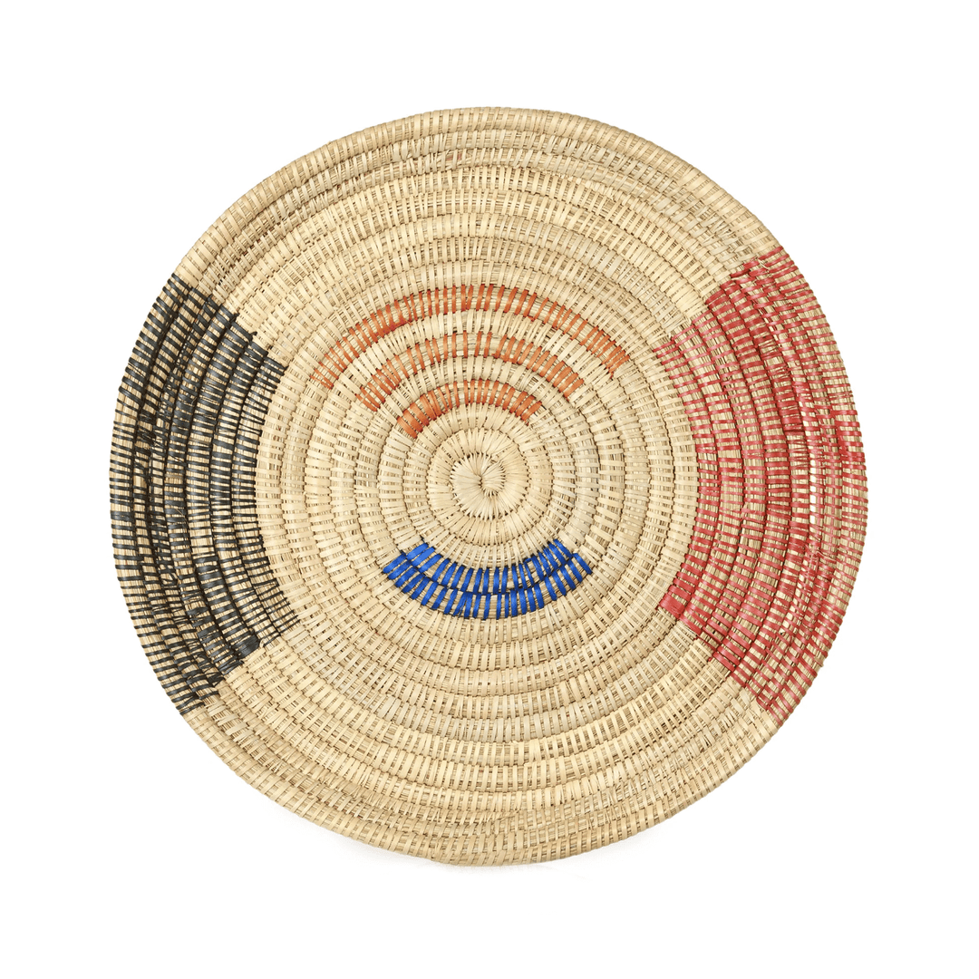 Medium and Large Palm Tray Wall Art Set