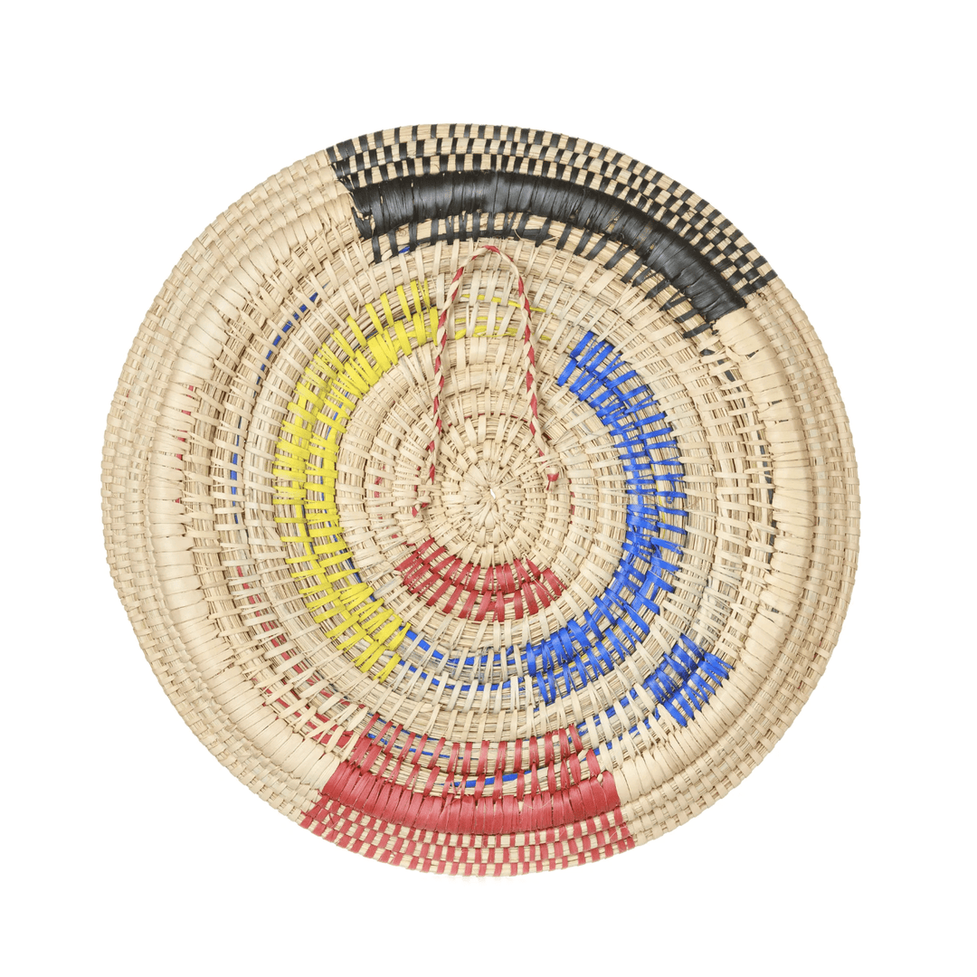 Small Palm Tray Plate Wall Art