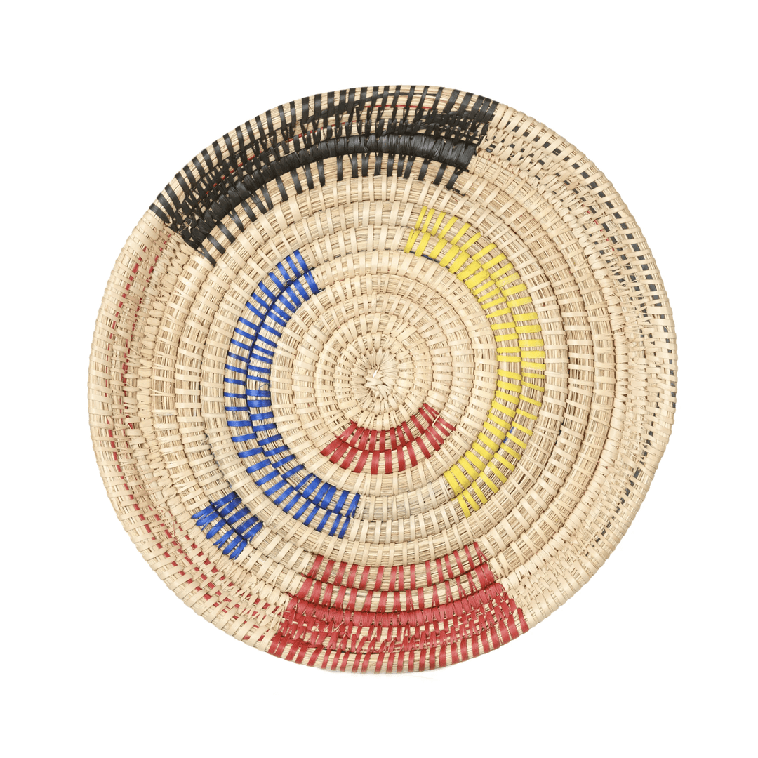 Small Palm Tray Plate Wall Art