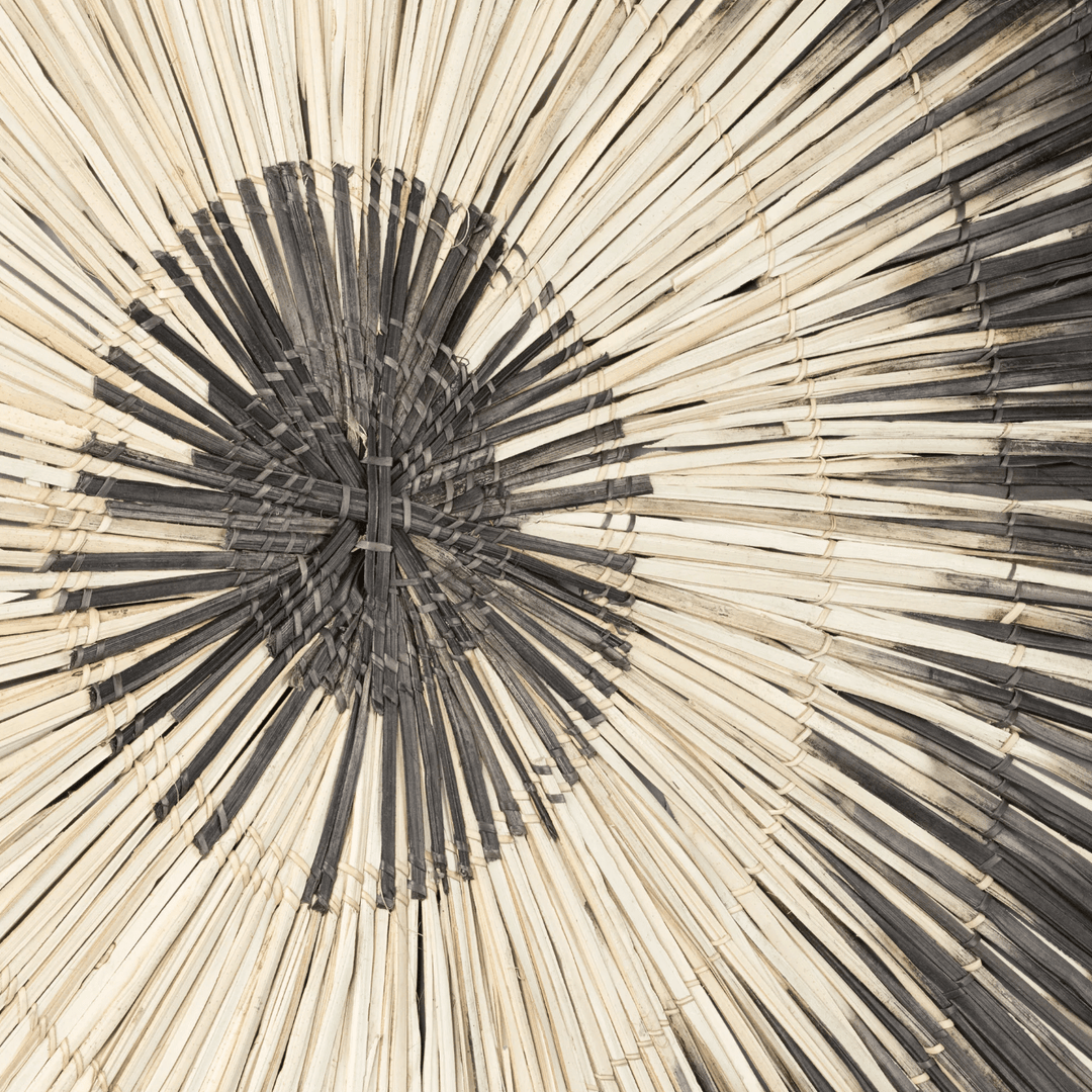 Large Palm Sun Circle - Black