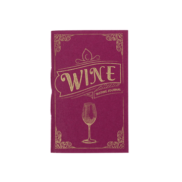 Recycled Paper Wine Tasting Pocket Journal