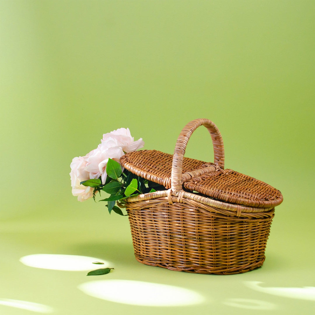 Small Oval Picnic Basket