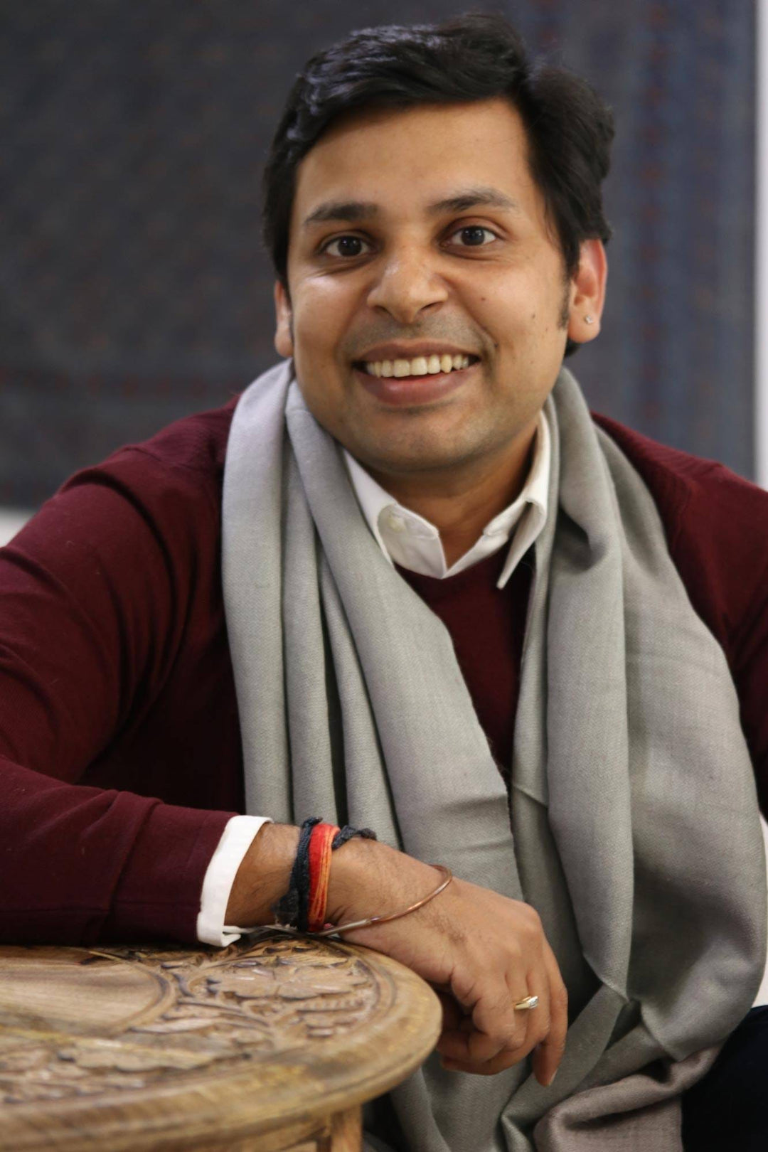 Hand-Painted Ceramic Knobs in Turquoise (Set of 6) - Turquoise Layers