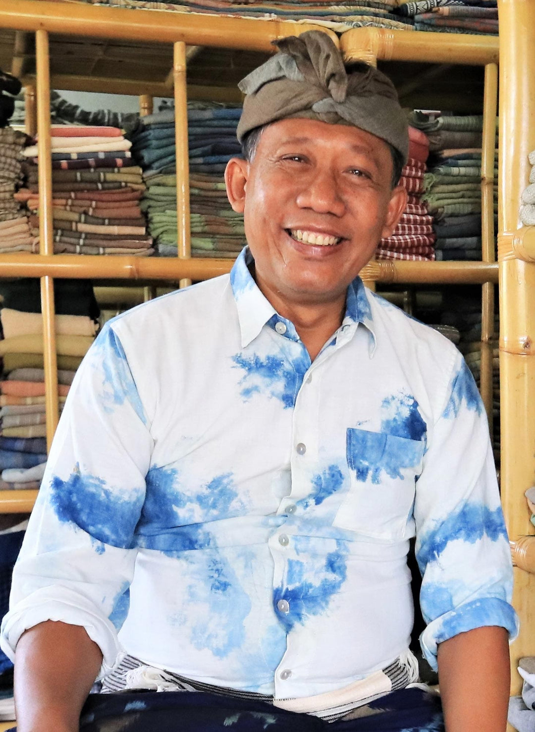 Grey Crimson Green Striped 100% Cotton Lightweight Shawl - Gentle Currents