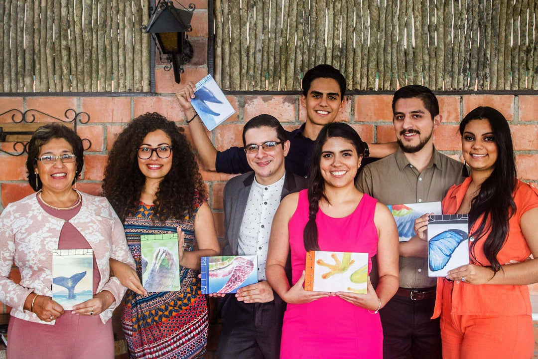 Toucan-Themed Paper Journal from Costa Rica (8.5 inch) - Toucan Beak