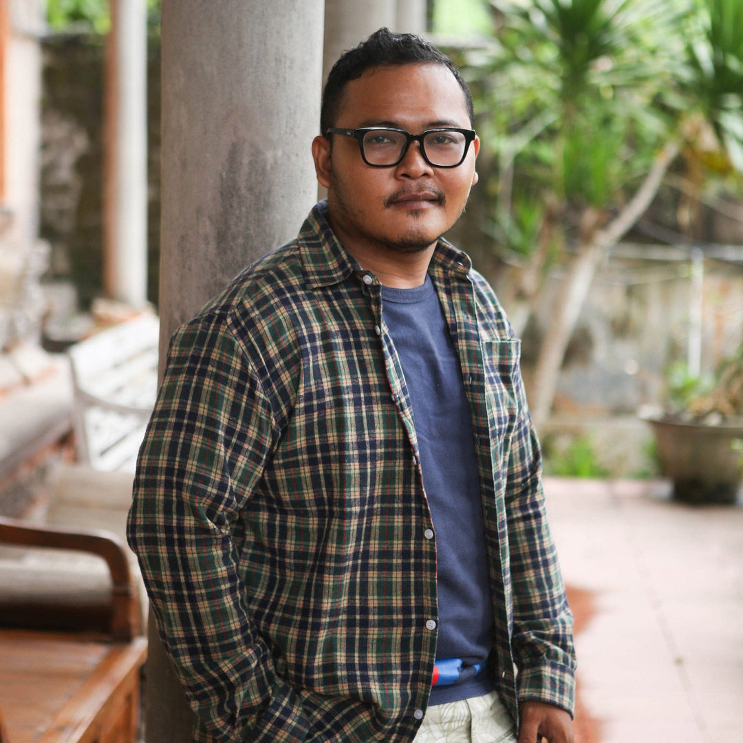 Hand Crafted Cotton Cushion Covers from Bali (Pair) - Heaven on Earth