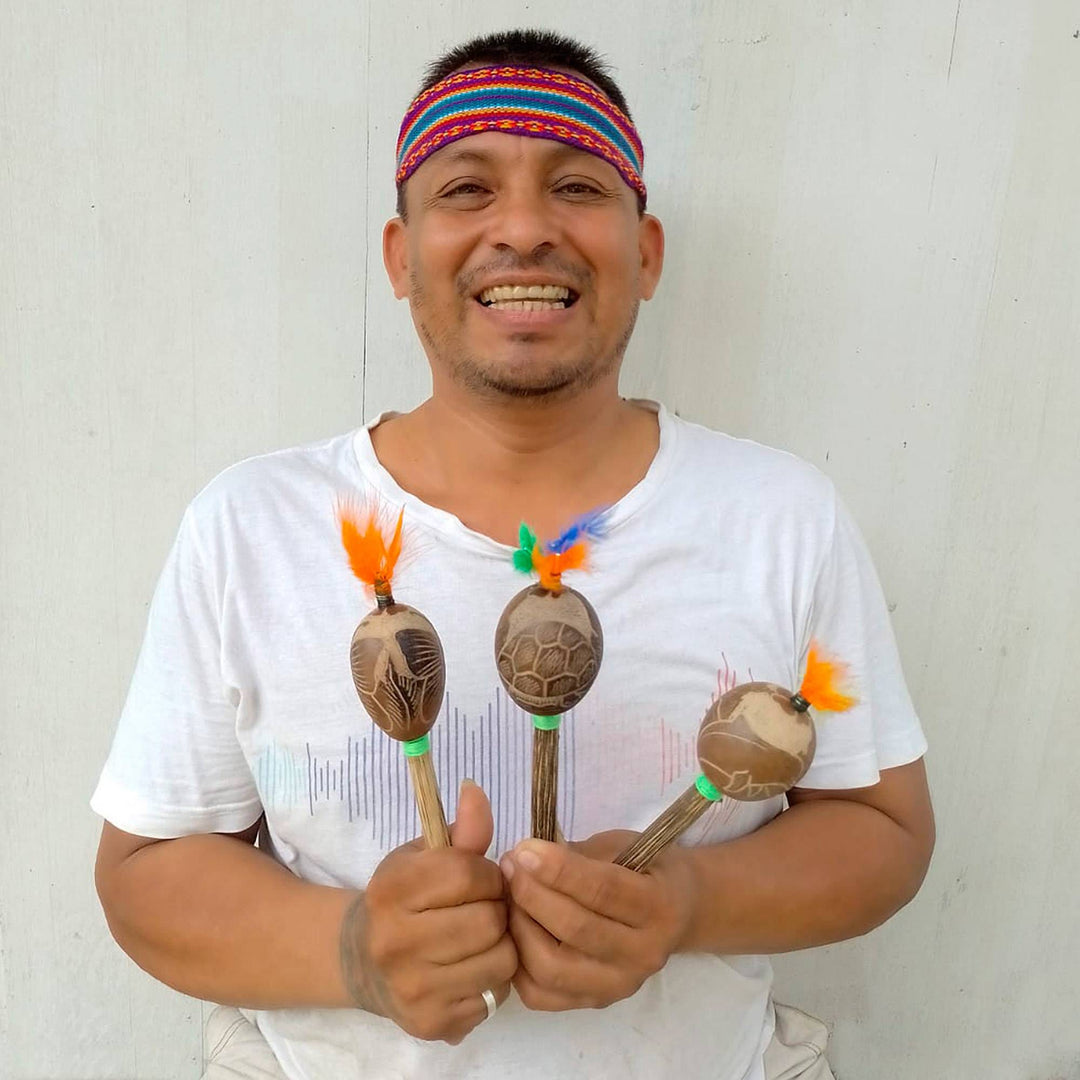 Peruvian Holiday Ornaments Handmade from Calabash (Set of 6) - Amazon Spirits