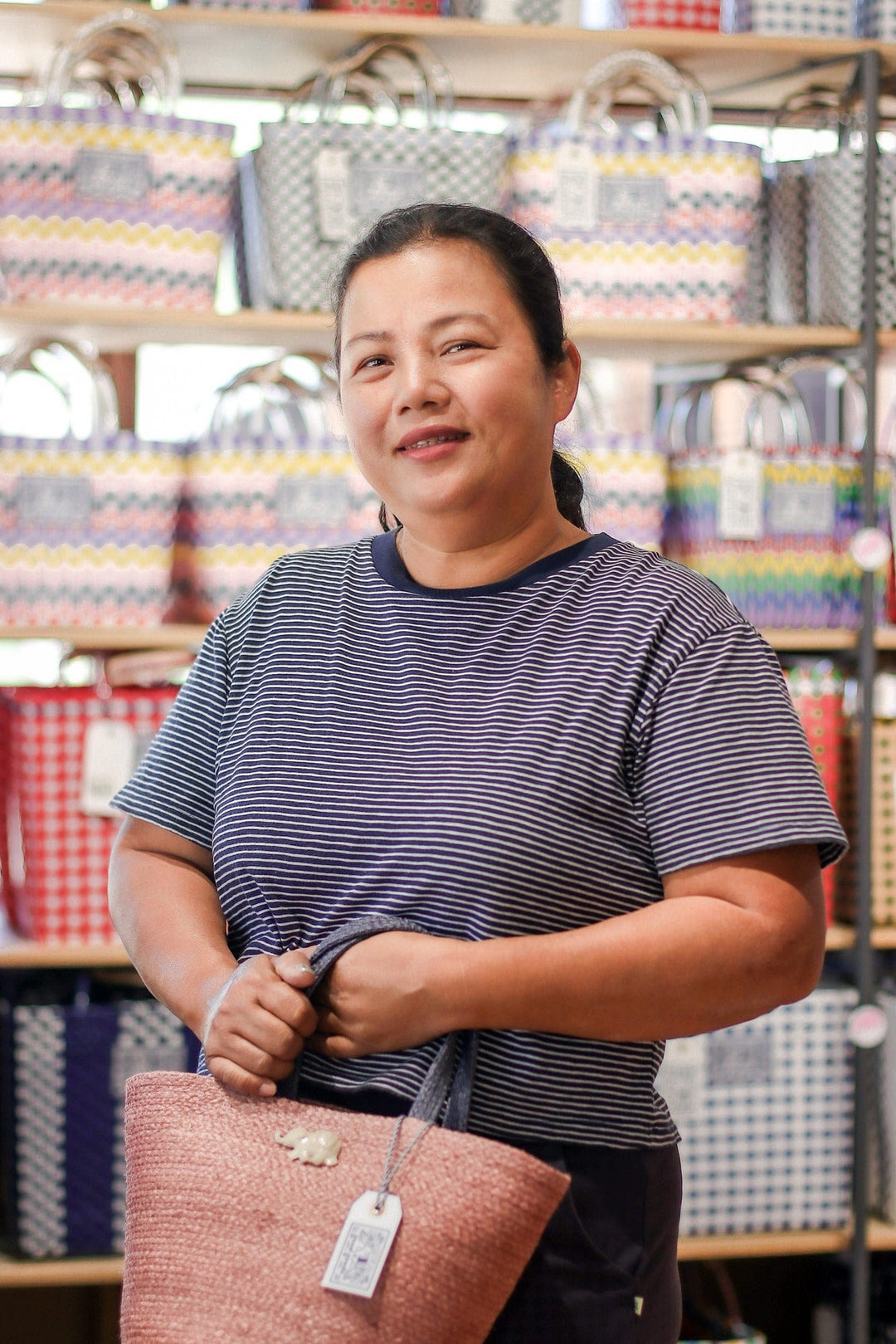 Sterling Silver Stud Earrings with Faceted Amethyst Gems - Wisdom Maiden