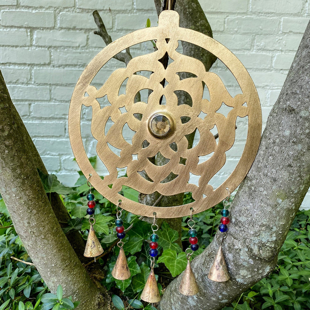 Handcrafted Celtic Chime - Recycled Iron