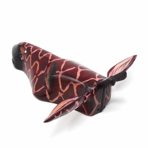 Wood Giraffe Mask Wall Hanging