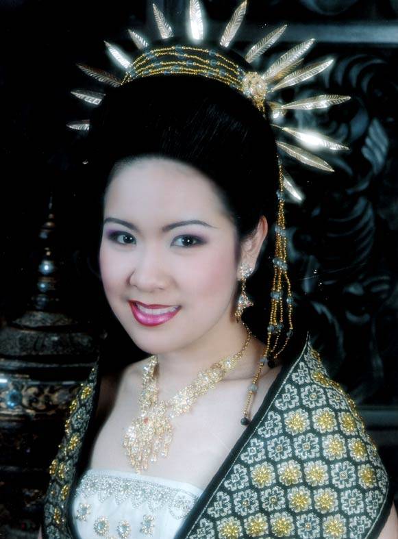 Blue and Black Cotton Handbag - Blue Camellia