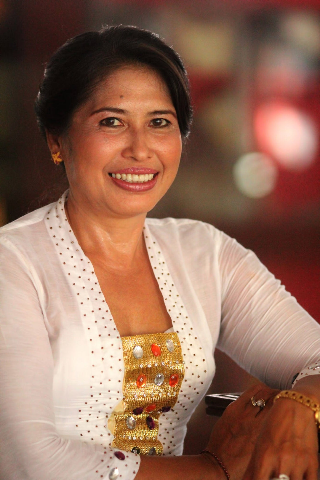 Modern Sterling Silver Hoop Earrings from Bali - Modern Curls