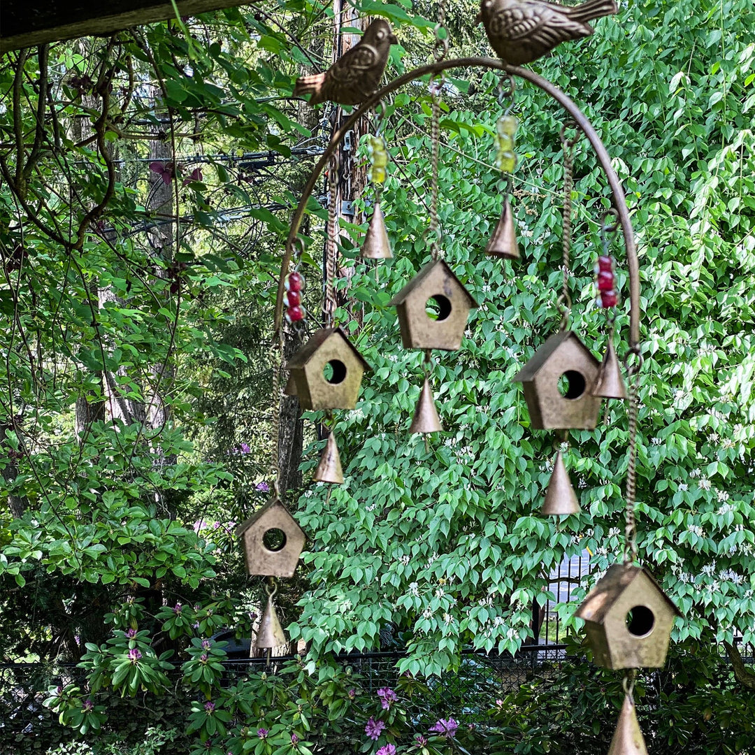 Handcrafted Bird Chime - Recycled Iron