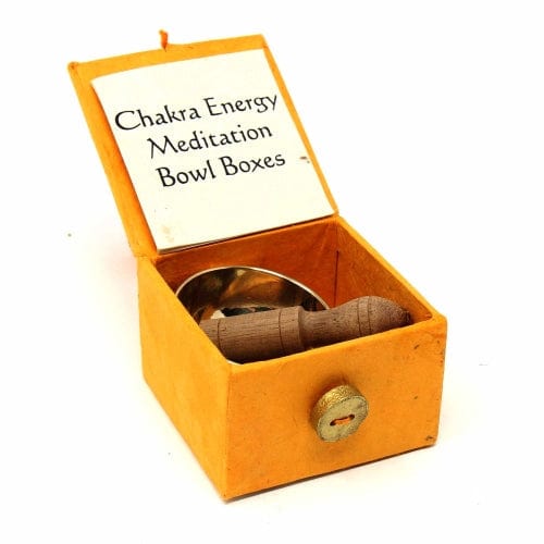 Mini Meditation Bowl Box 2" Solar Plexus Chakra
