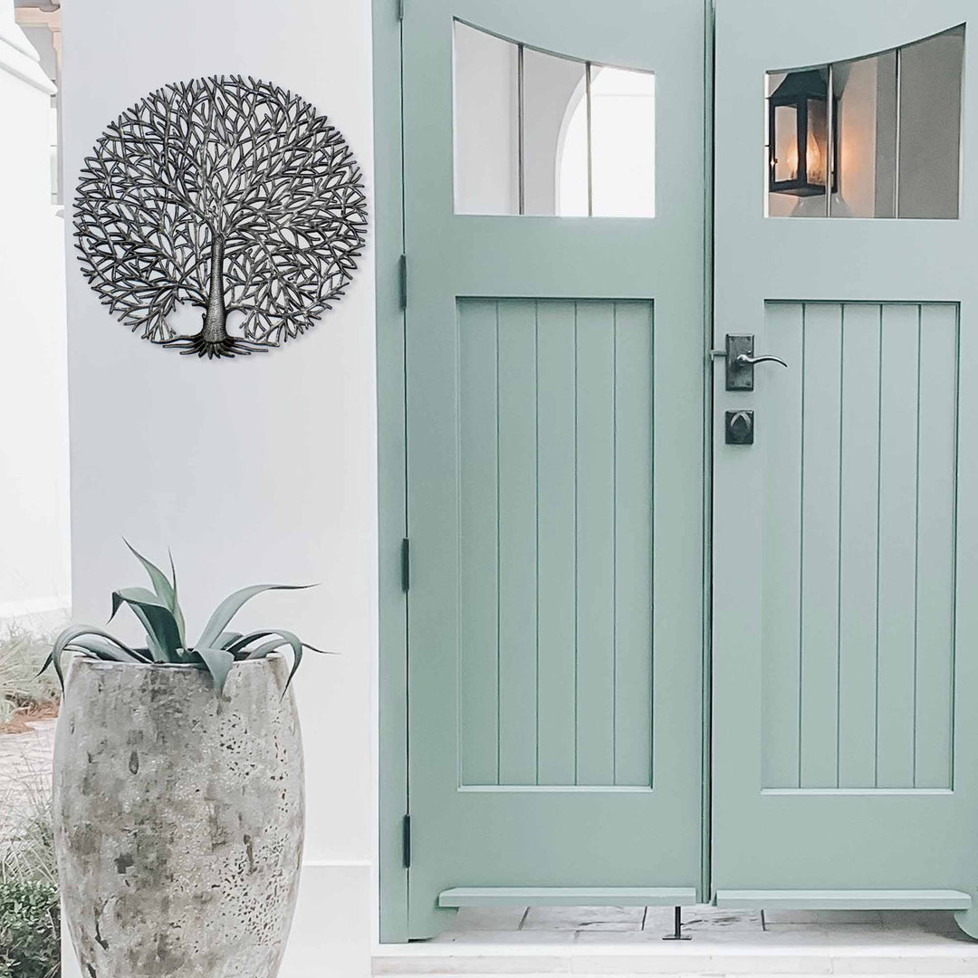 Full Branches Tree of Life Steel Wall Art