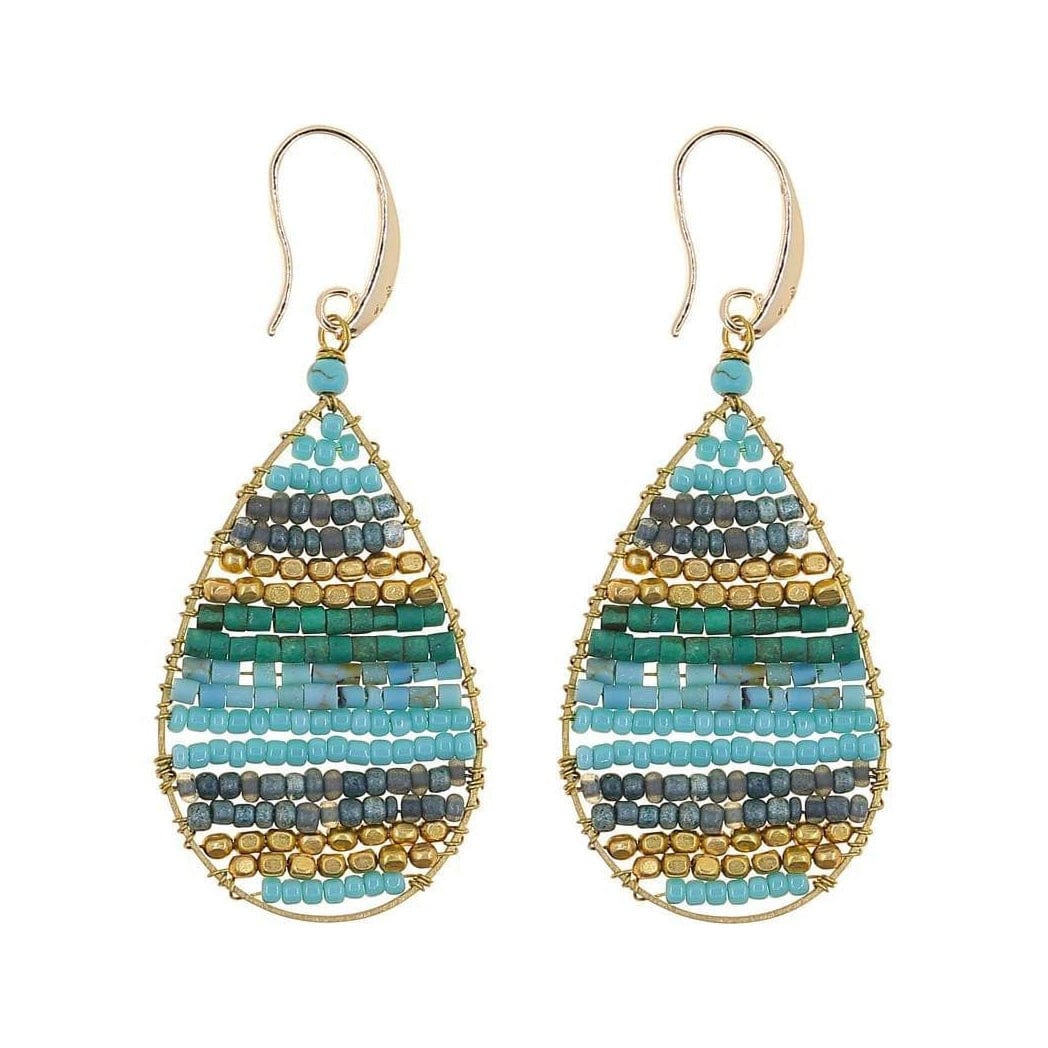 Lauren Earrings - Raindrop