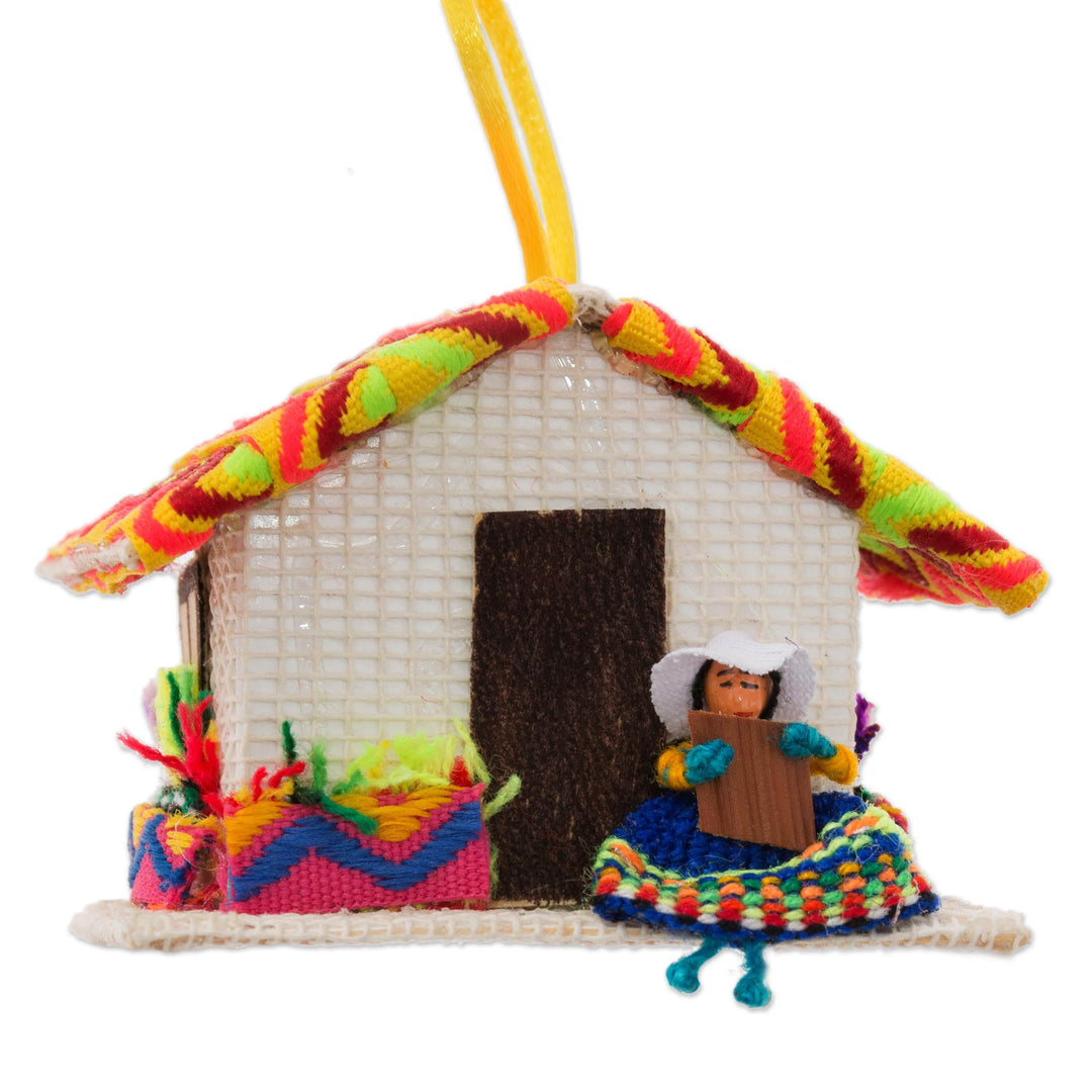 Peru Handmade Christmas Tree Ornament Se - Andean Houses