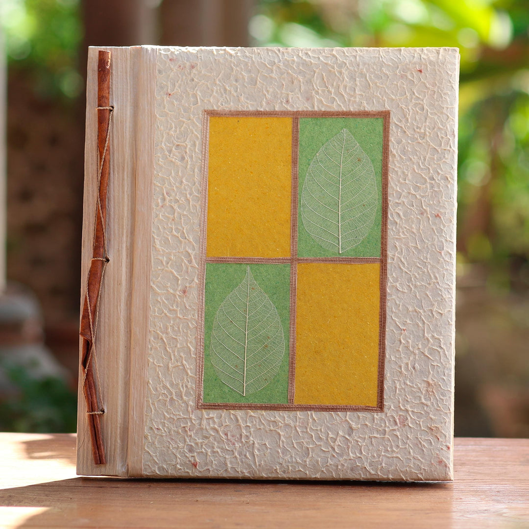 Rice Paper Photo Album from Indonesia - Nature's Window