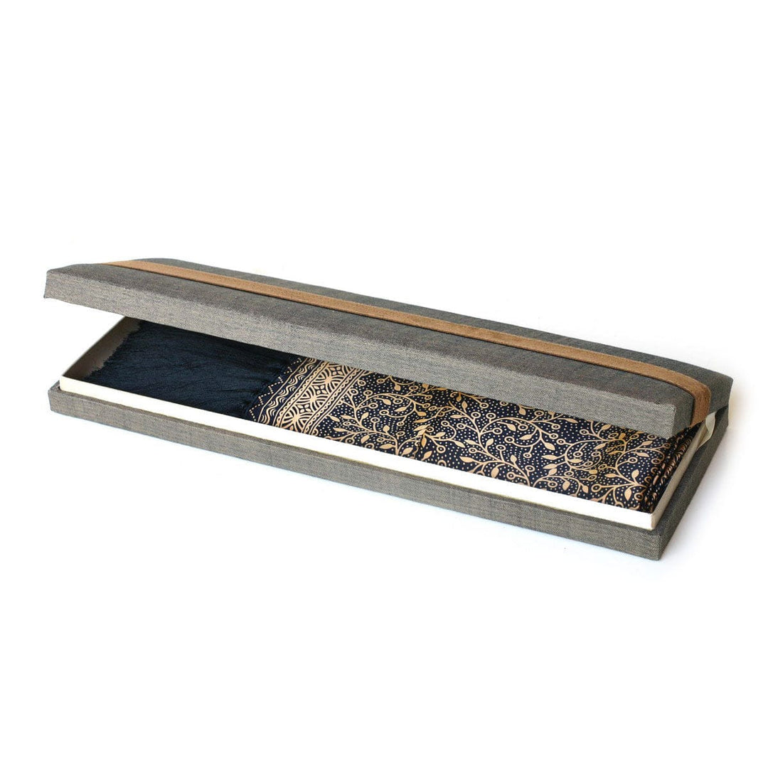Hand Made Batik Silk Shawl - Wilderness