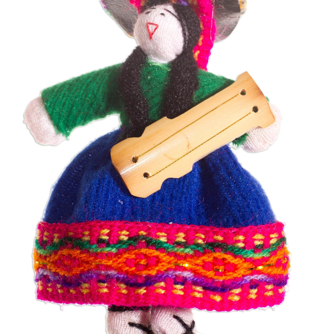 Cotton ornaments (Set of 6) - Girl Choir