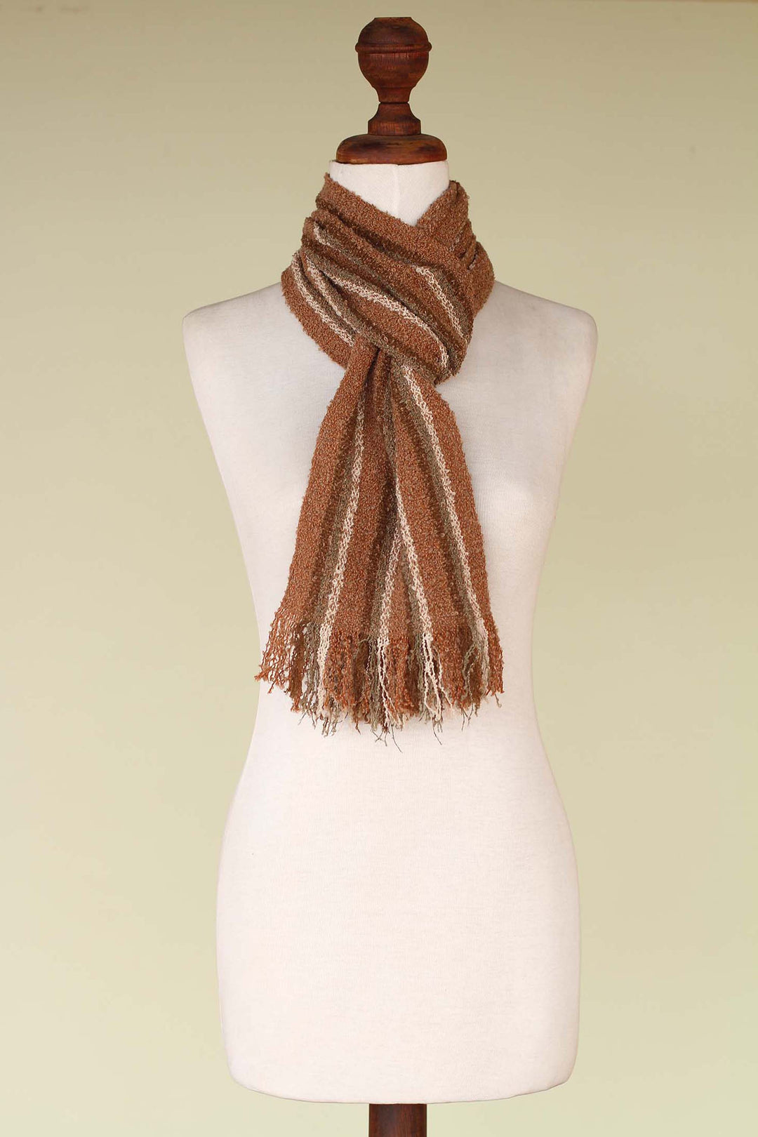 Alpaca Blend Scarf - Warm Earth