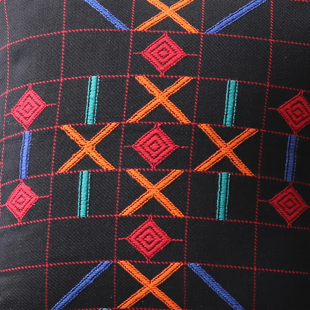 Hand Crafted Cotton Cushion Covers (Pair) - Mystical Algorithm