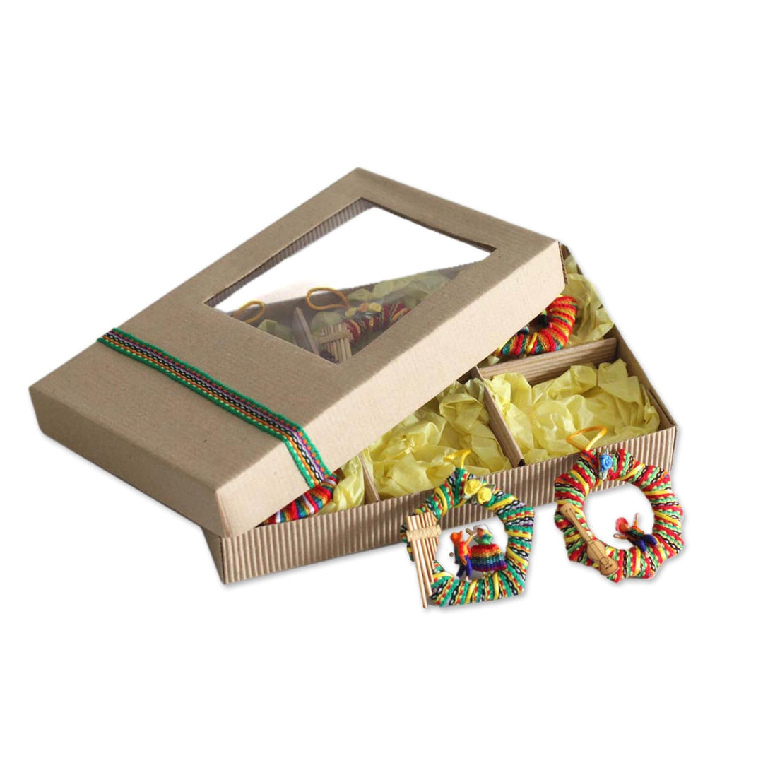 Ornaments (Set of 6) - Musical Wreath