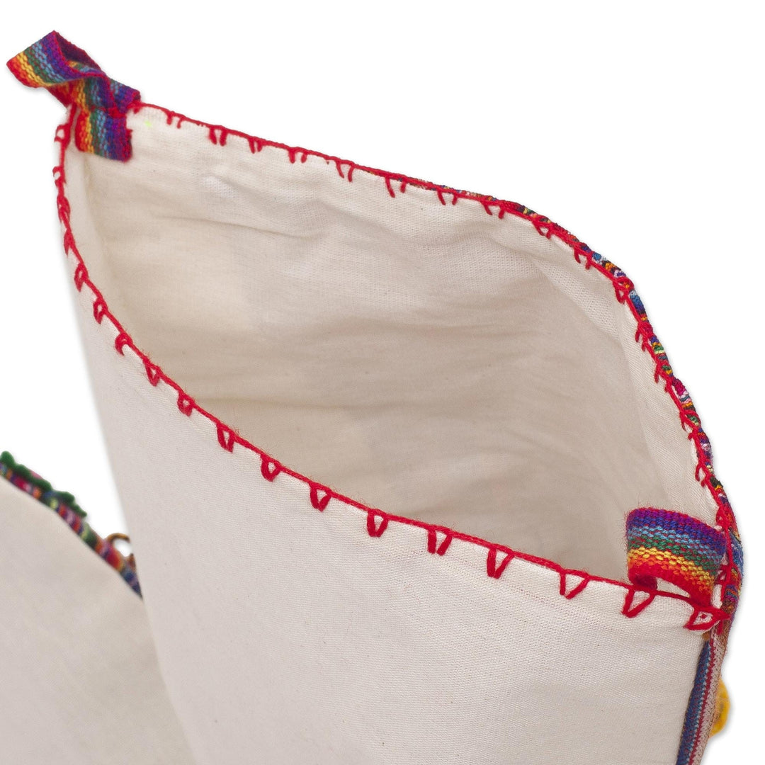 Applique Christmas stocking - Guiding Star